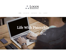 Tablet Screenshot of logosbookkeeping.com